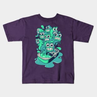 Ghost Sadines Kids T-Shirt